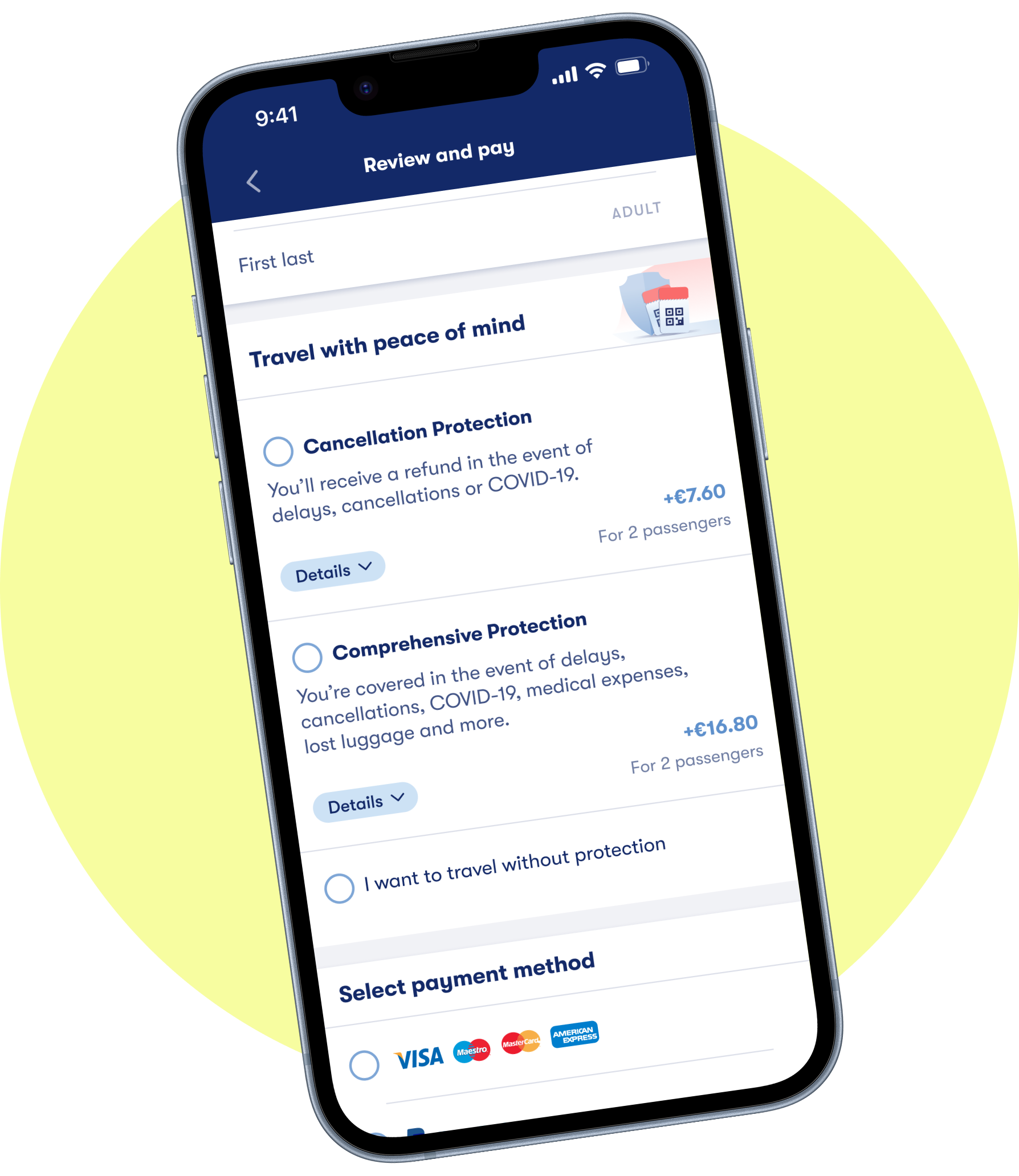 Multiple Insurance Mockup